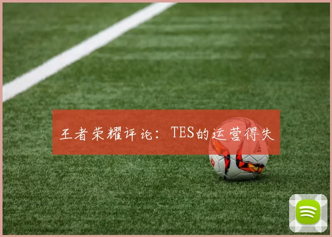 王者荣耀评论：TES的运营得失